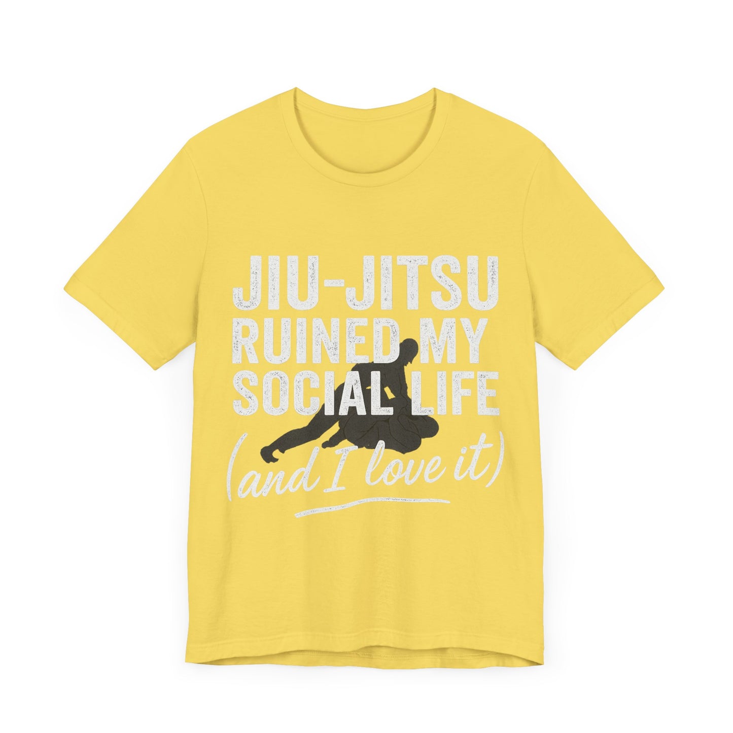 Jiu-Jitsu Ruined My Social Life Tee, BJJ Shirt.