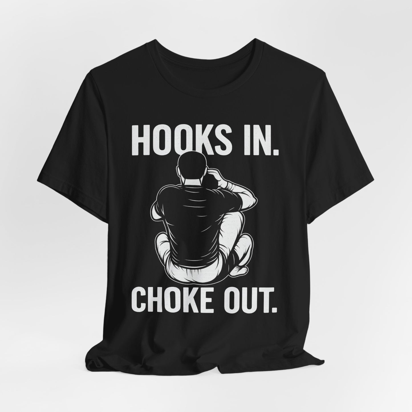 Unisex Fitness Motivational Tee, BJJ Choke, RNC.