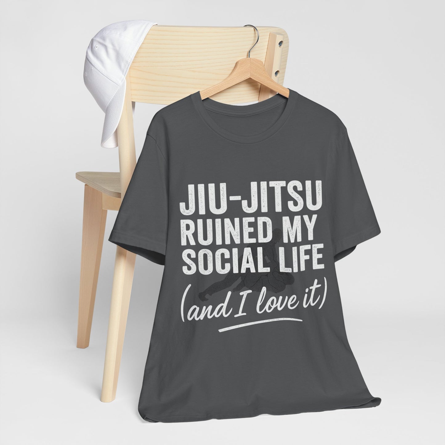 Jiu-Jitsu Ruined My Social Life Tee, BJJ Shirt.