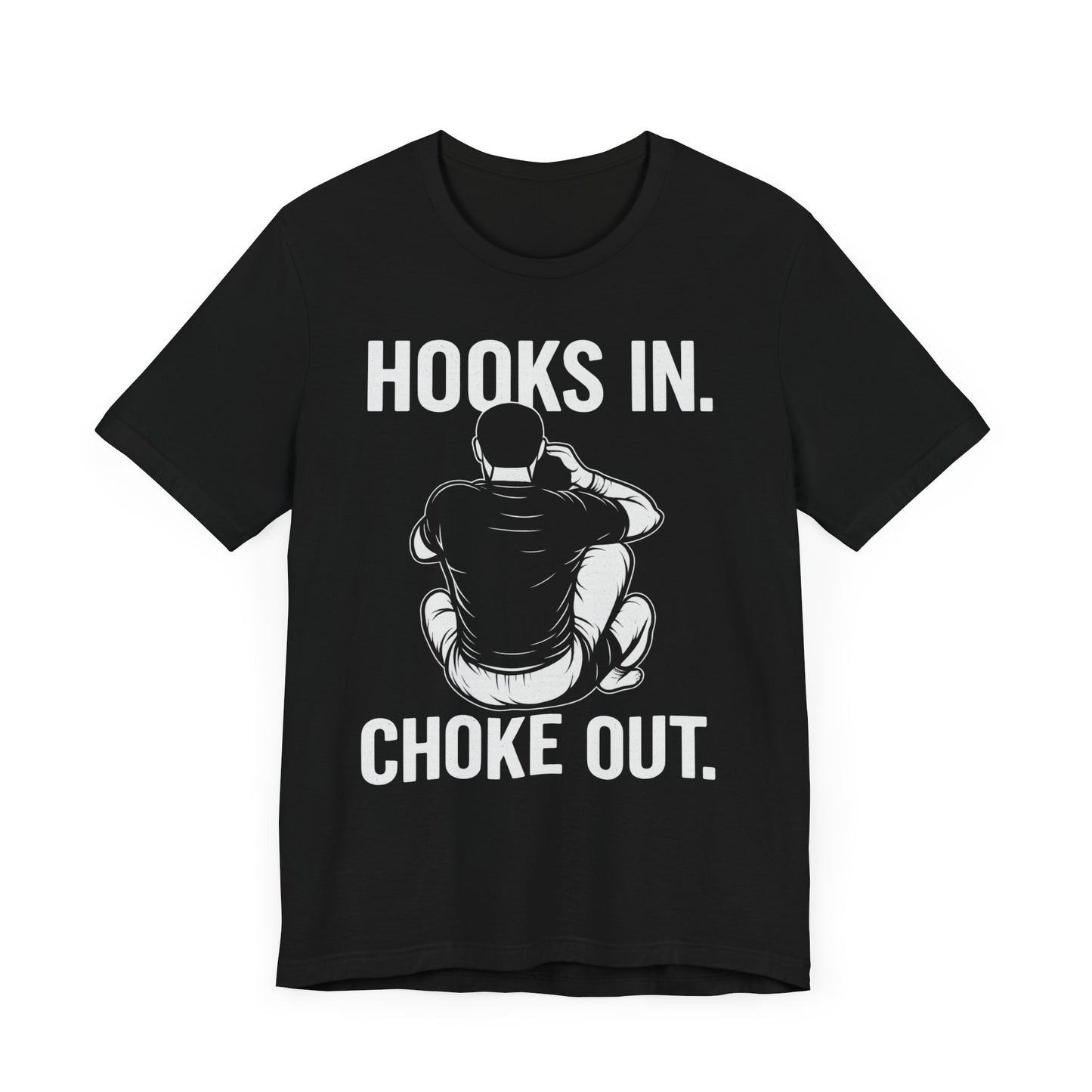 Unisex Fitness Motivational Tee, BJJ Choke, RNC.