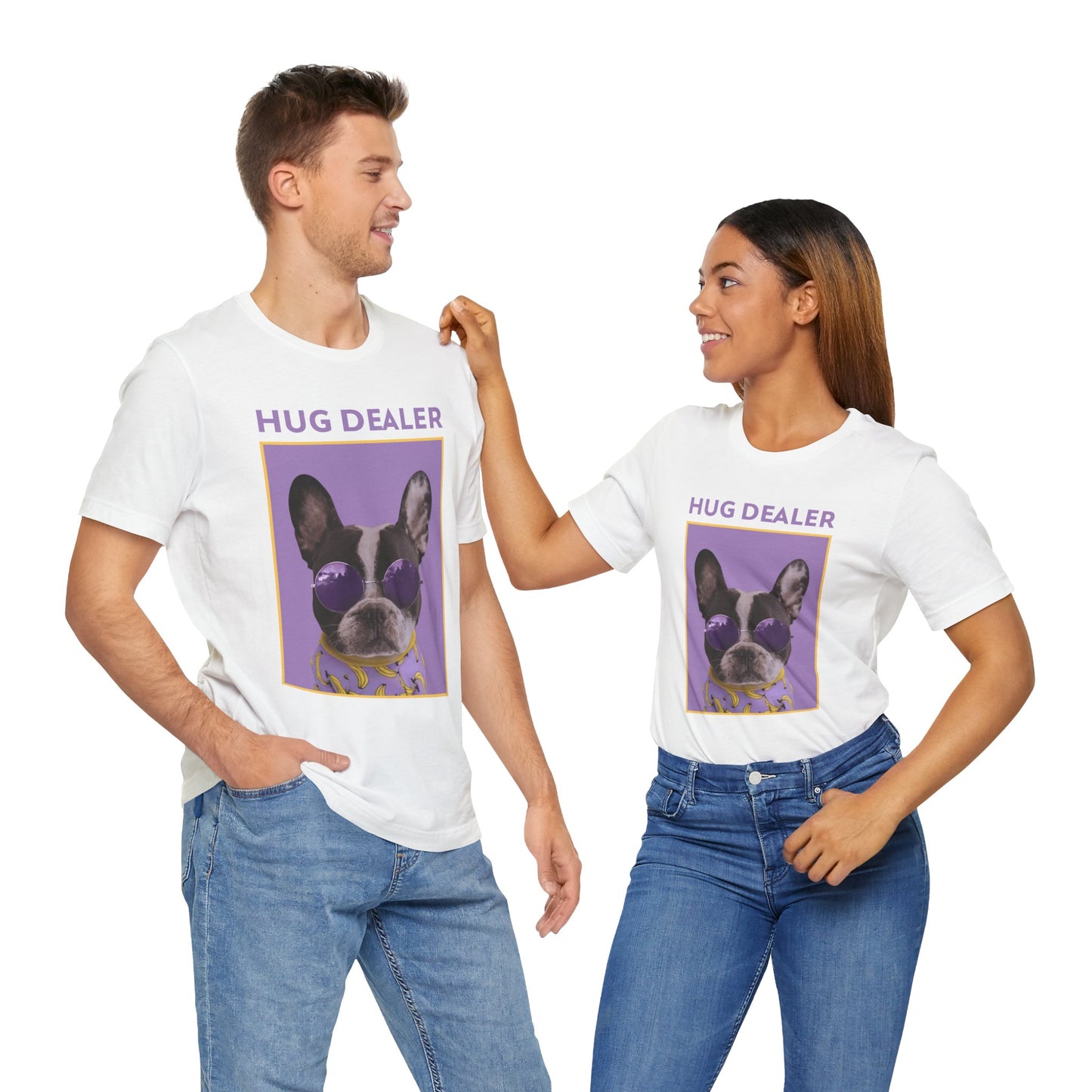 Hug Dealer Tee - Cute Pet Lovers T-Shirt, Fun Gift for Dog Owners, Perfect for Birthdays, Animal Lovers, Everyday Wear