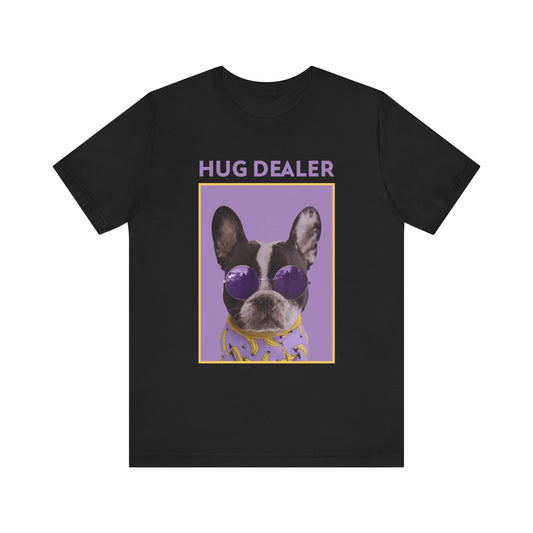 Hug Dealer Tee - Cute Pet Lovers T-Shirt, Fun Gift for Dog Owners, Perfect for Birthdays, Animal Lovers, Everyday Wear