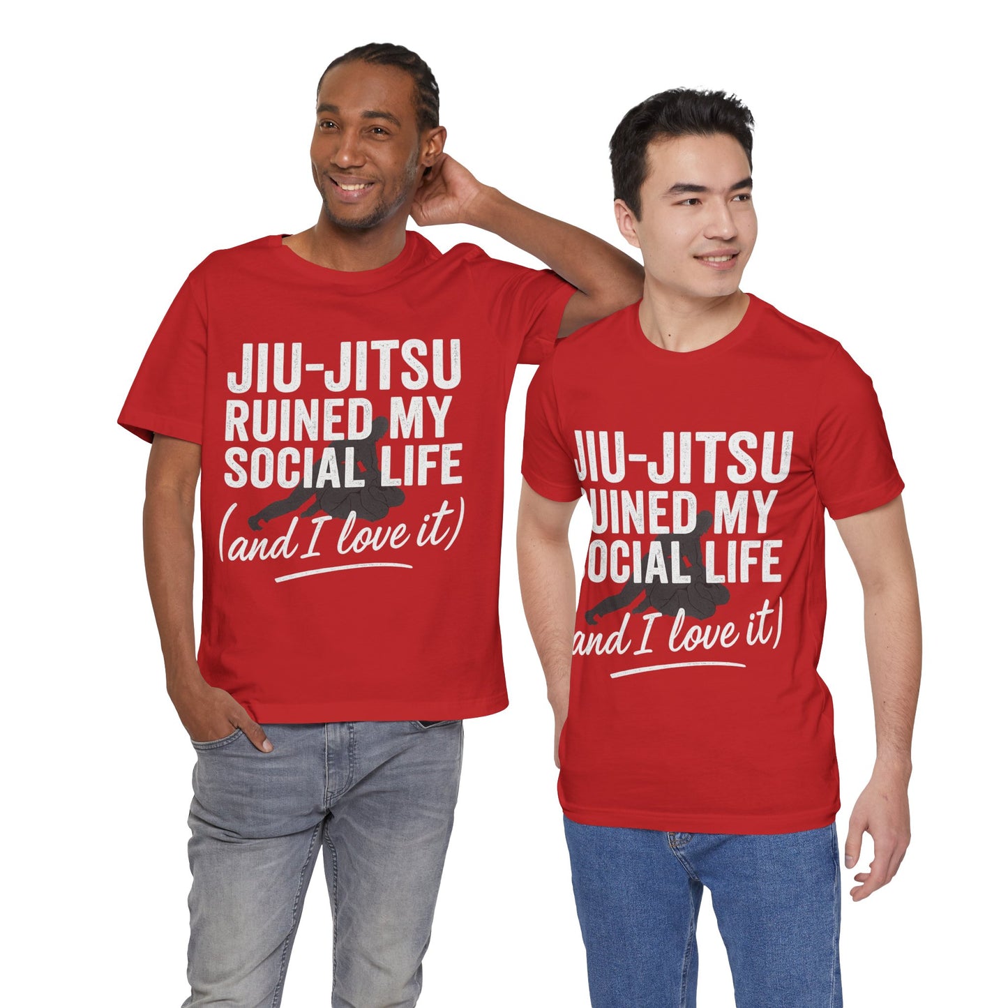 Jiu-Jitsu Ruined My Social Life Tee, BJJ Shirt.