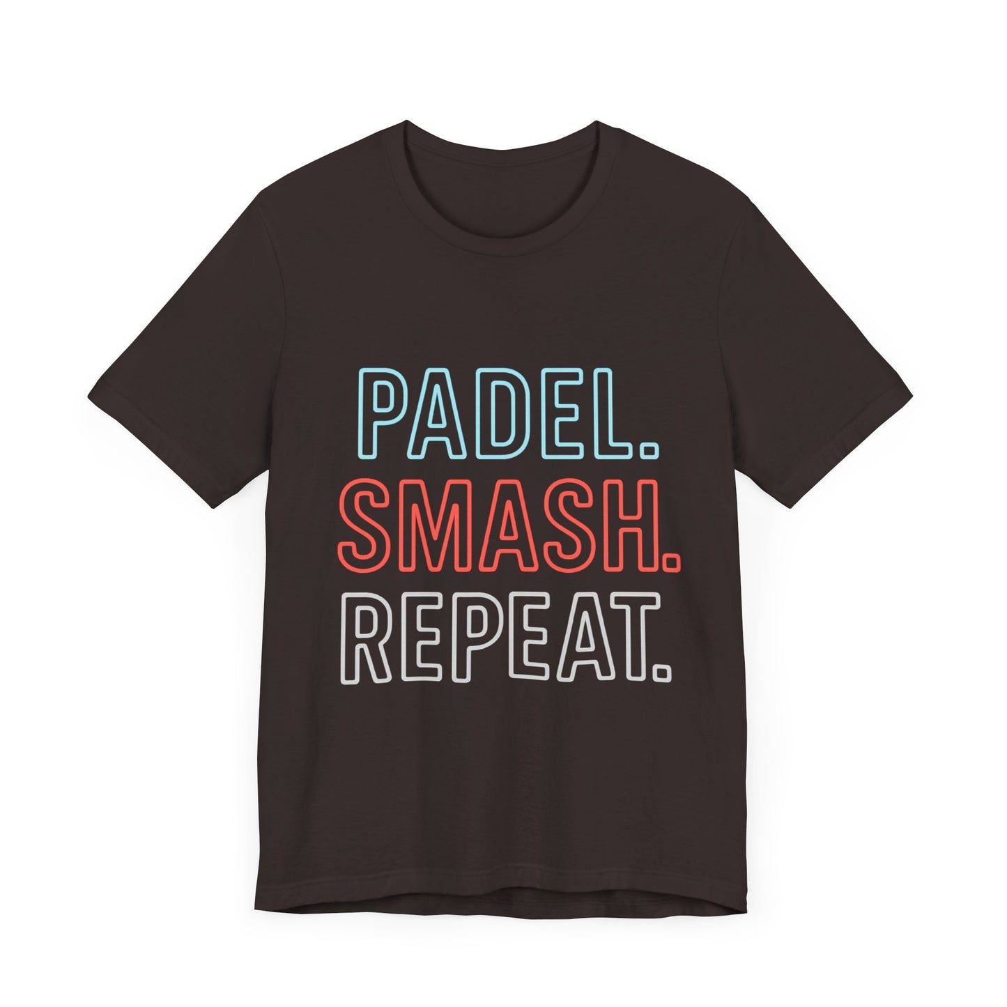 Padel Smash Repeat Tee, Unisex Jersey Short Sleeve T-Shirt.