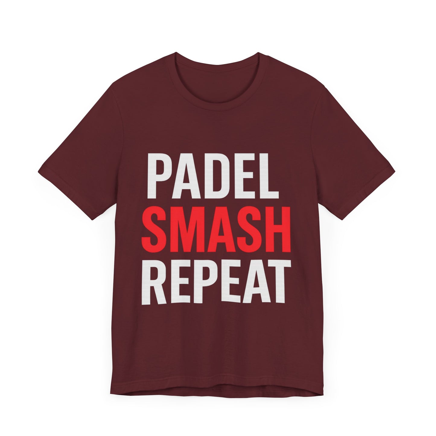 Padel Smash Repeat Tee - Casual Sportswear, Perfect Gift for Athletes, Birthday Apparel.