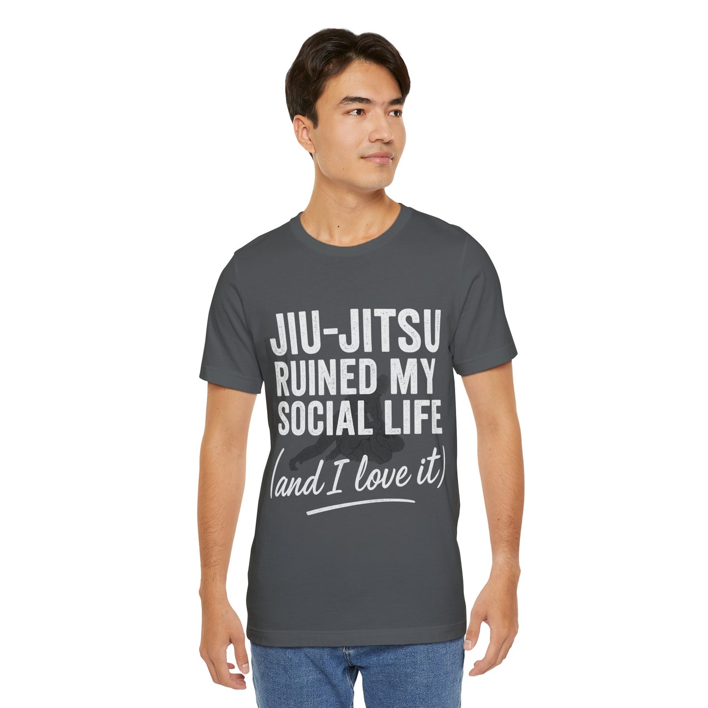 Jiu-Jitsu Ruined My Social Life Tee, BJJ Shirt.