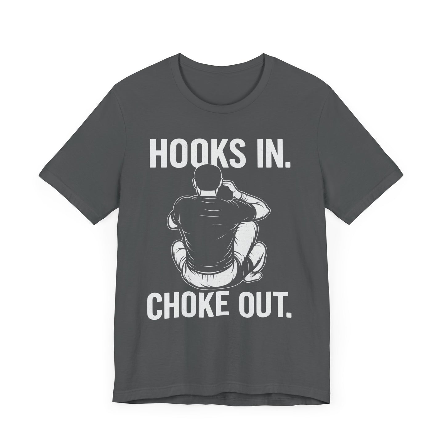 Unisex Fitness Motivational Tee, BJJ Choke, RNC.