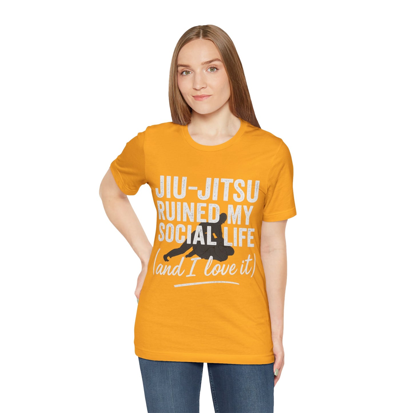 Jiu-Jitsu Ruined My Social Life Tee, BJJ Shirt.