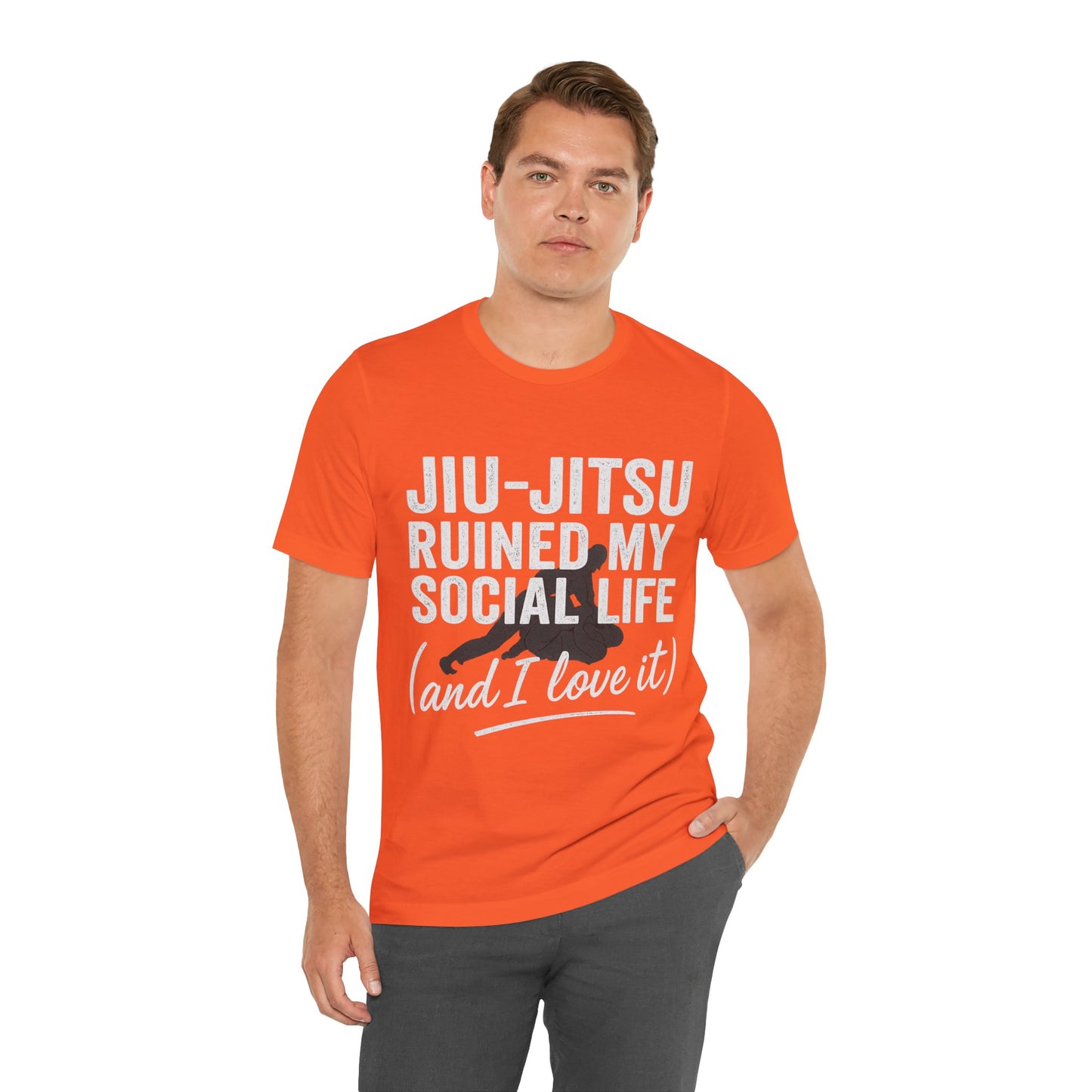 Jiu-Jitsu Ruined My Social Life Tee, BJJ Shirt.