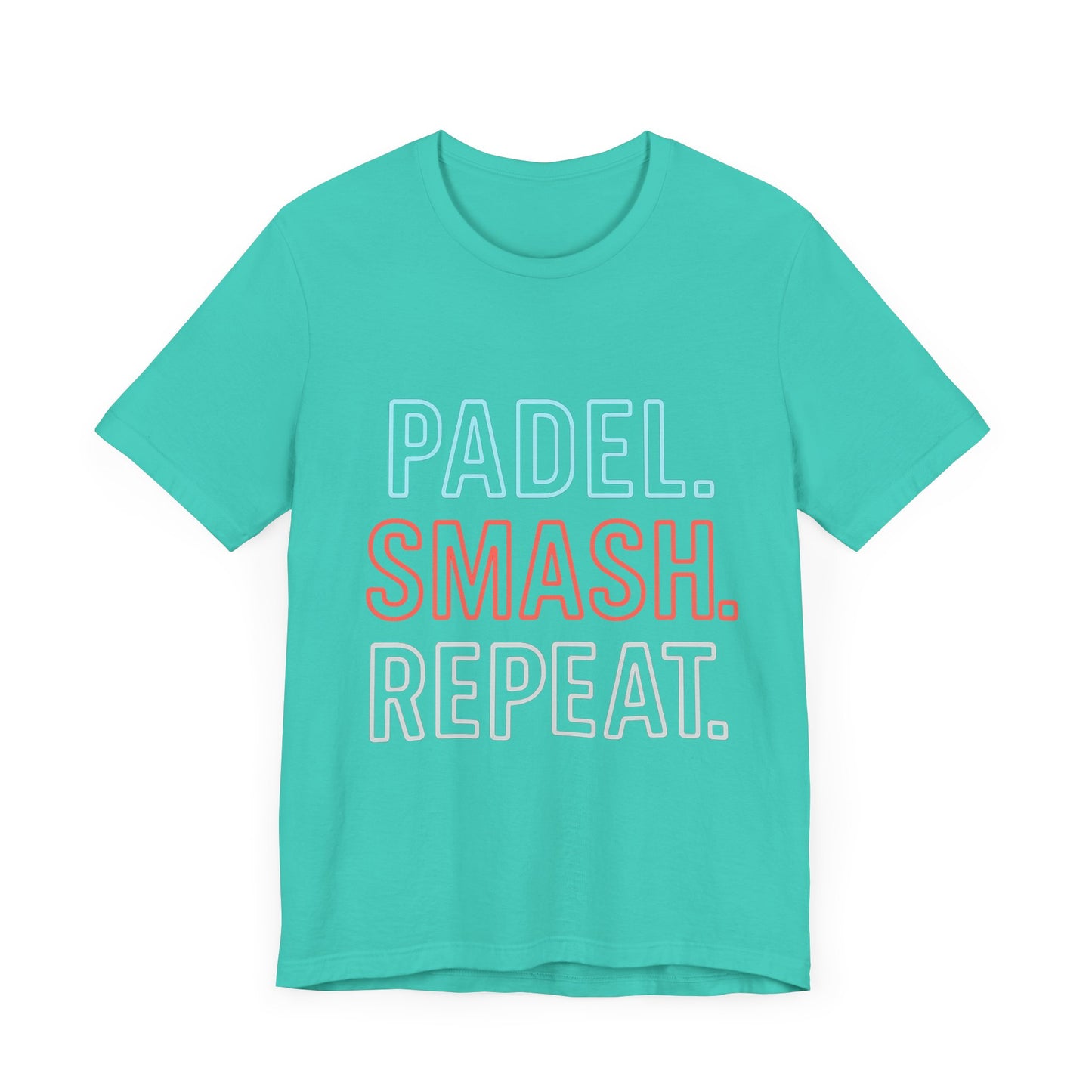 Padel Smash Repeat Tee, Unisex Jersey Short Sleeve T-Shirt.