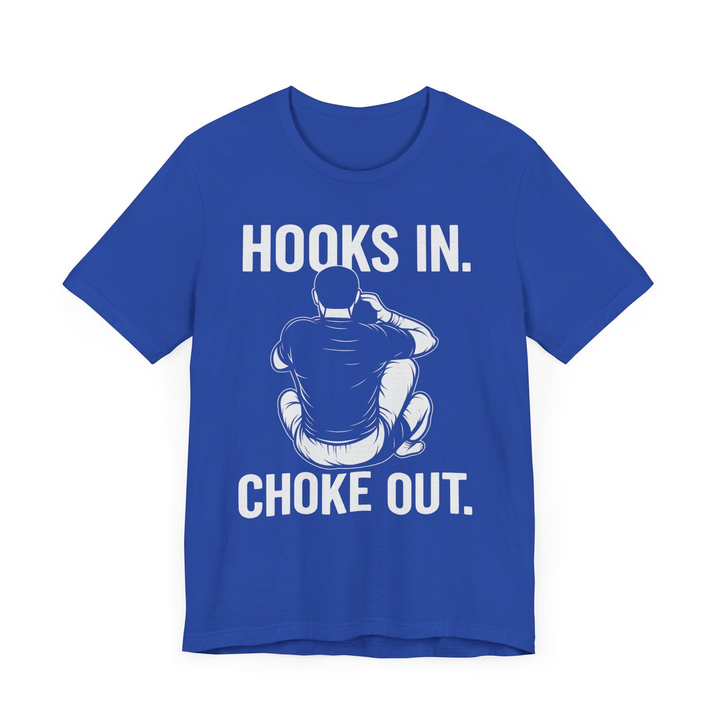 Unisex Fitness Motivational Tee, BJJ Choke, RNC.