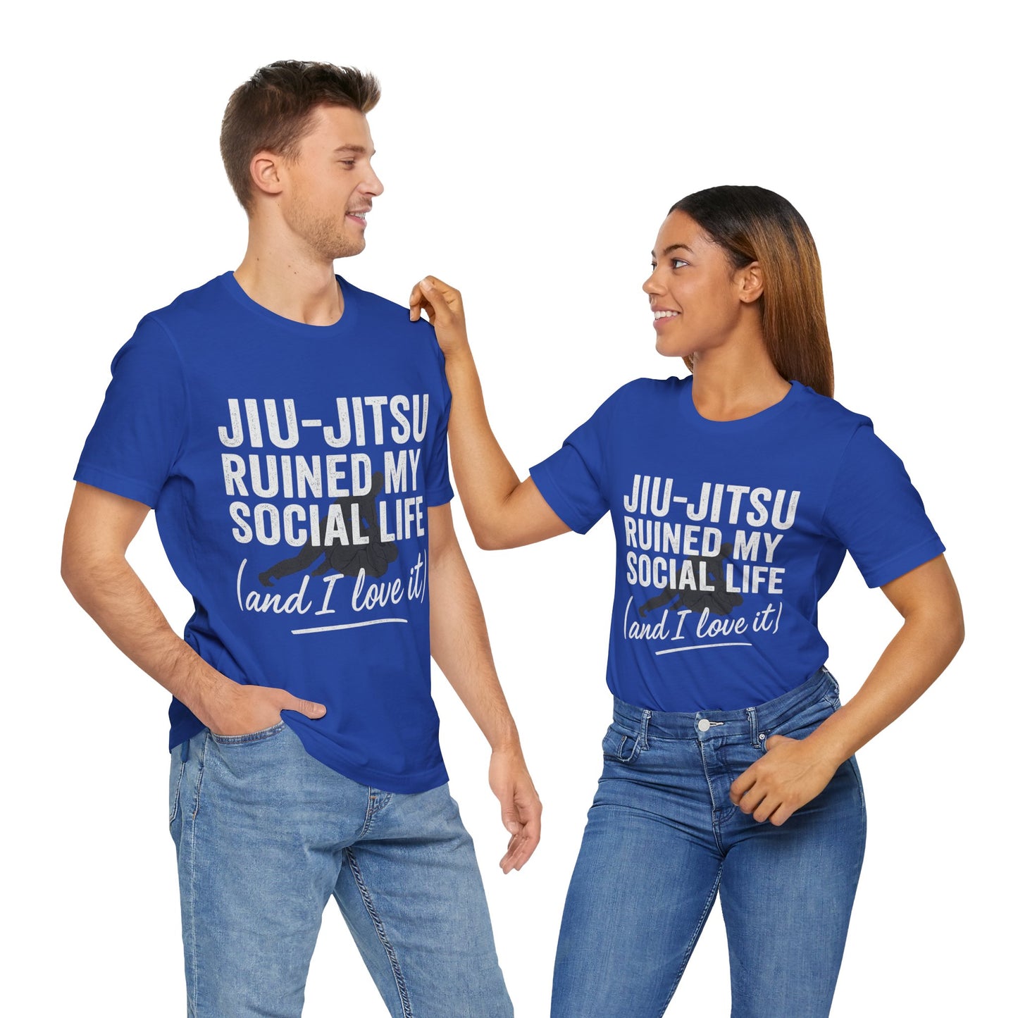 Jiu-Jitsu Ruined My Social Life Tee, BJJ Shirt.