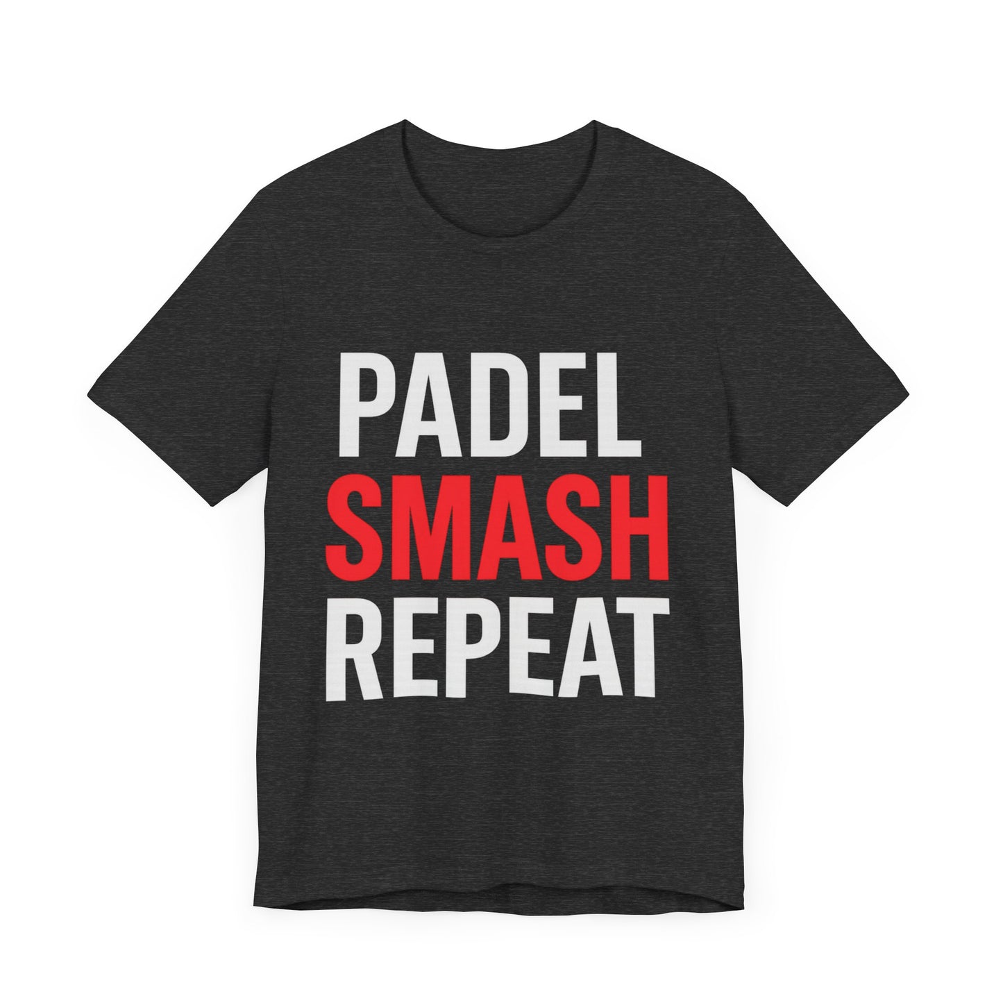 Padel Smash Repeat Tee - Casual Sportswear, Perfect Gift for Athletes, Birthday Apparel.