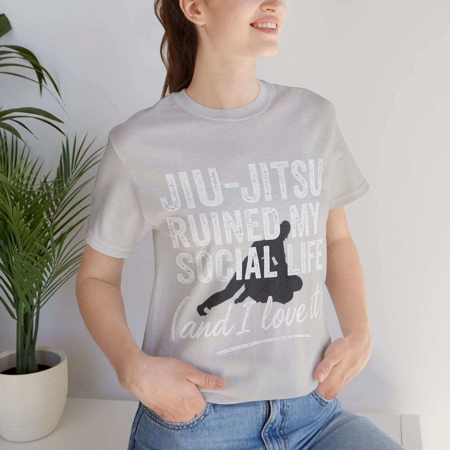 Jiu-Jitsu Ruined My Social Life Tee, BJJ Shirt.