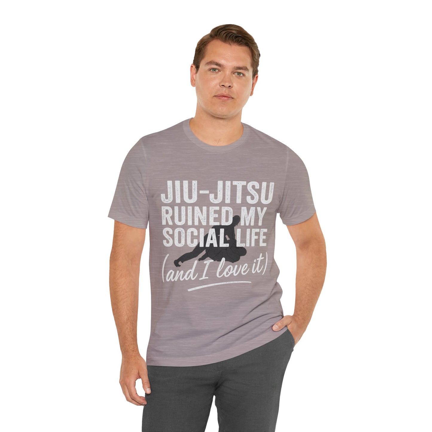 Jiu-Jitsu Ruined My Social Life Tee, BJJ Shirt.