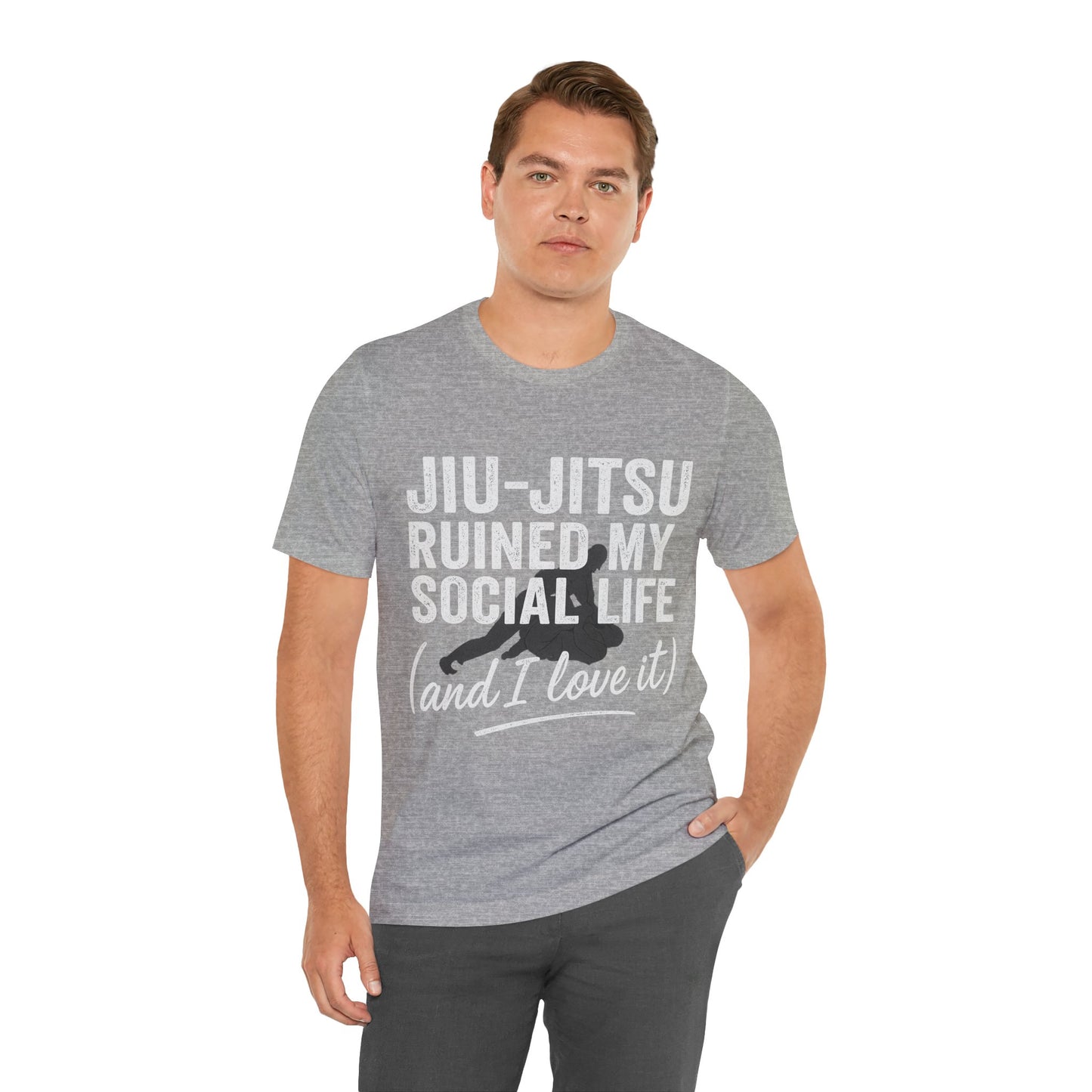 Jiu-Jitsu Ruined My Social Life Tee, BJJ Shirt.