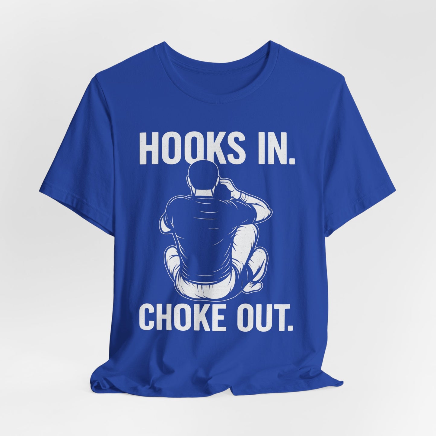 Unisex Fitness Motivational Tee, BJJ Choke, RNC.