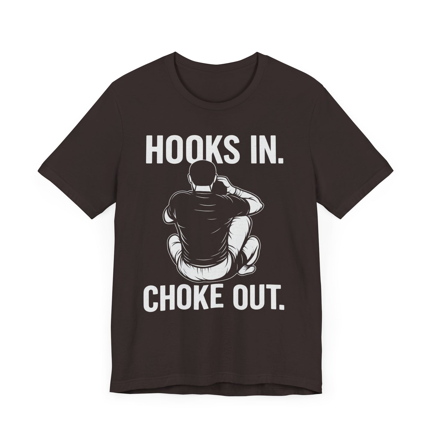 Unisex Fitness Motivational Tee, BJJ Choke, RNC.