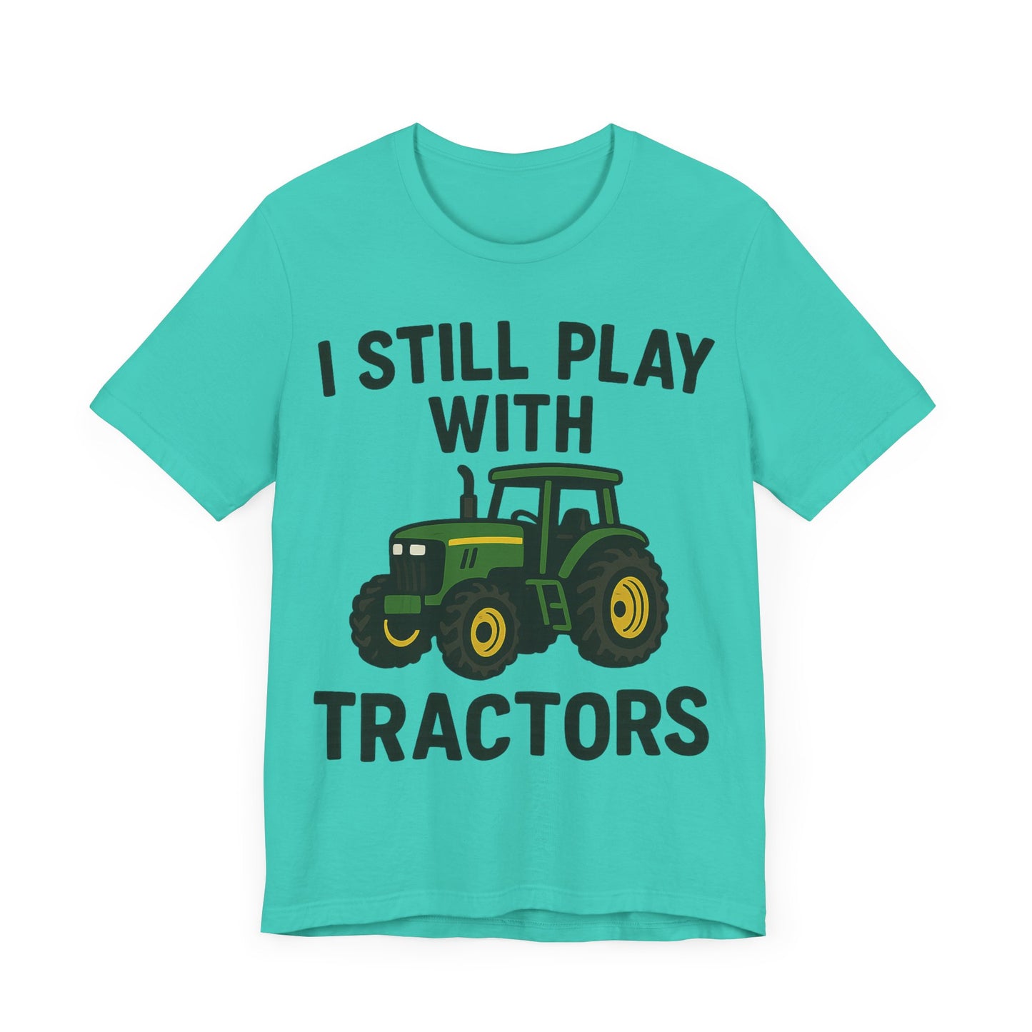 Playful Tractor Tee - Perfect for Kids, Gifts, Birthday, Farm Lovers, Summer Fun