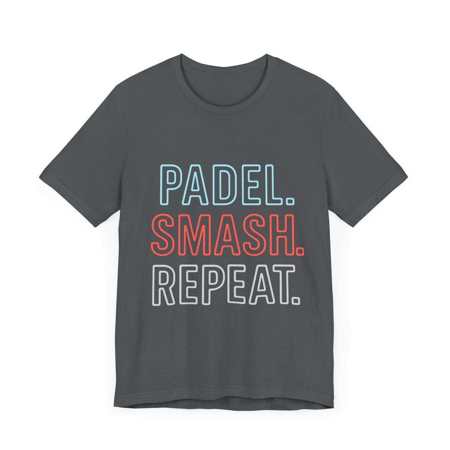 Padel Smash Repeat Tee, Unisex Jersey Short Sleeve T-Shirt.