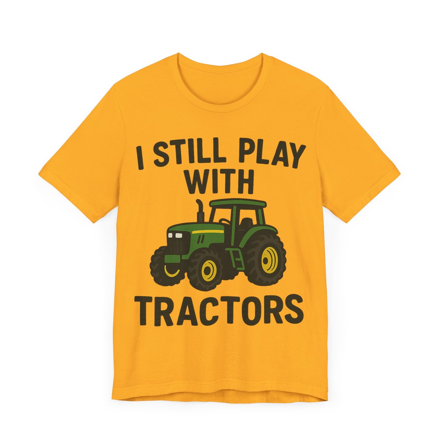 Playful Tractor Tee - Perfect for Kids, Gifts, Birthday, Farm Lovers, Summer Fun