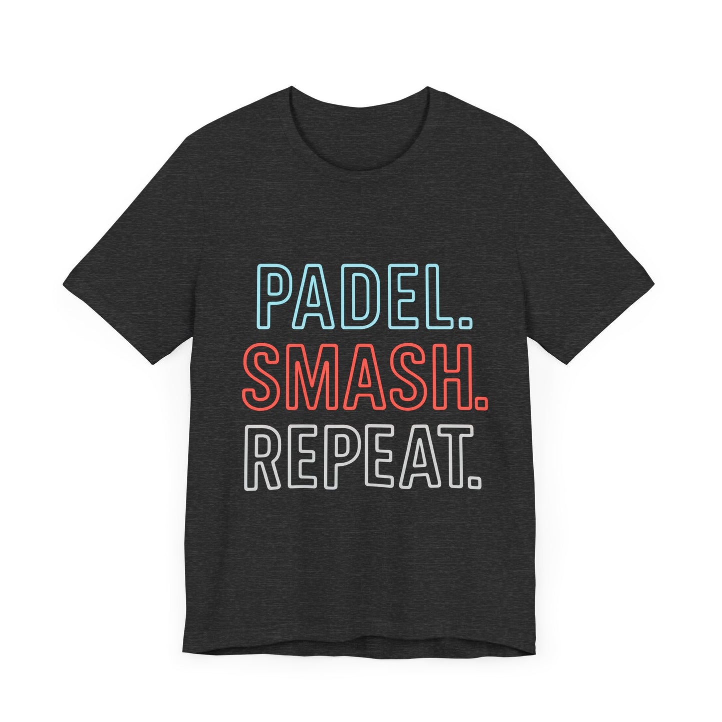 Padel Smash Repeat Tee, Unisex Jersey Short Sleeve T-Shirt.