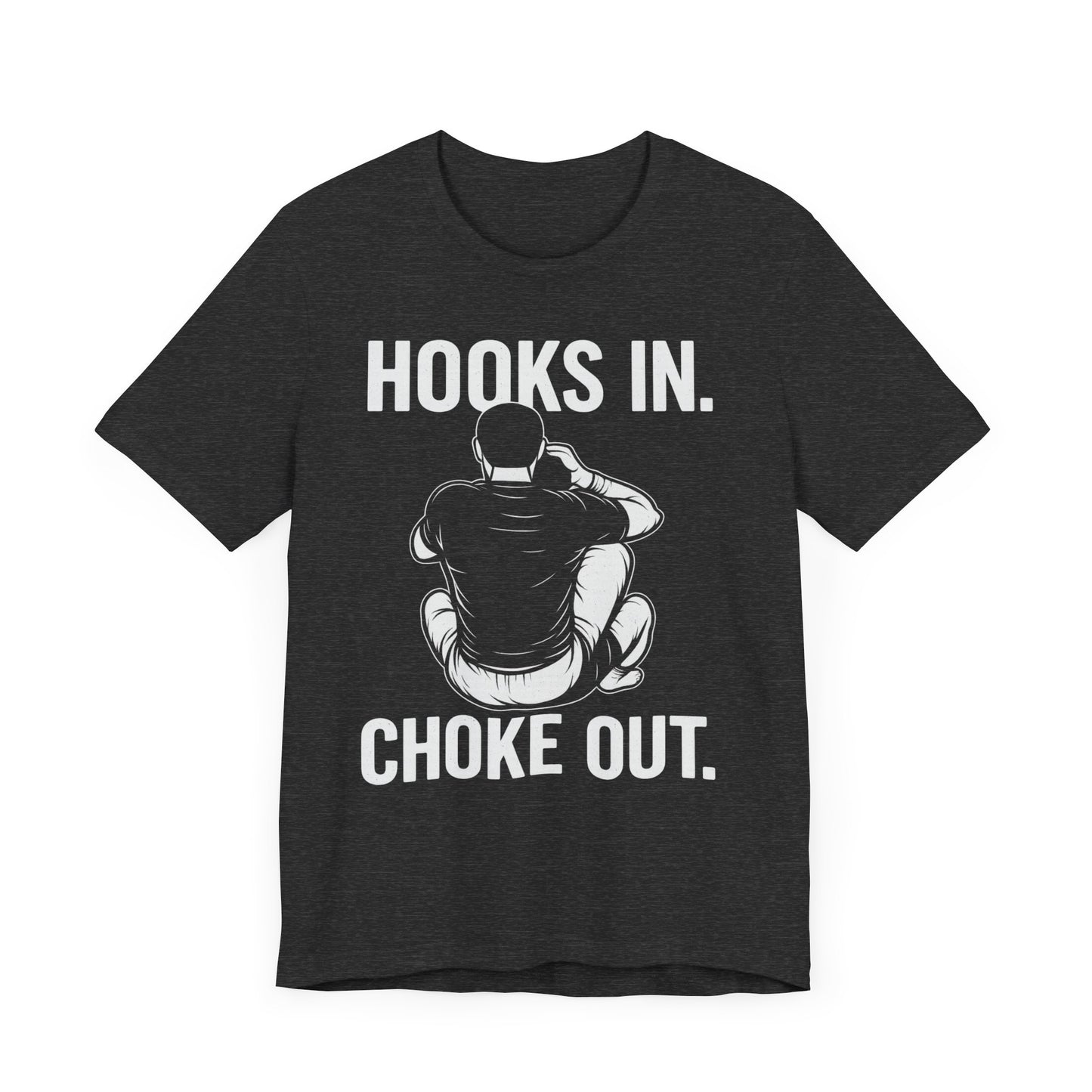 Unisex Fitness Motivational Tee, BJJ Choke, RNC.