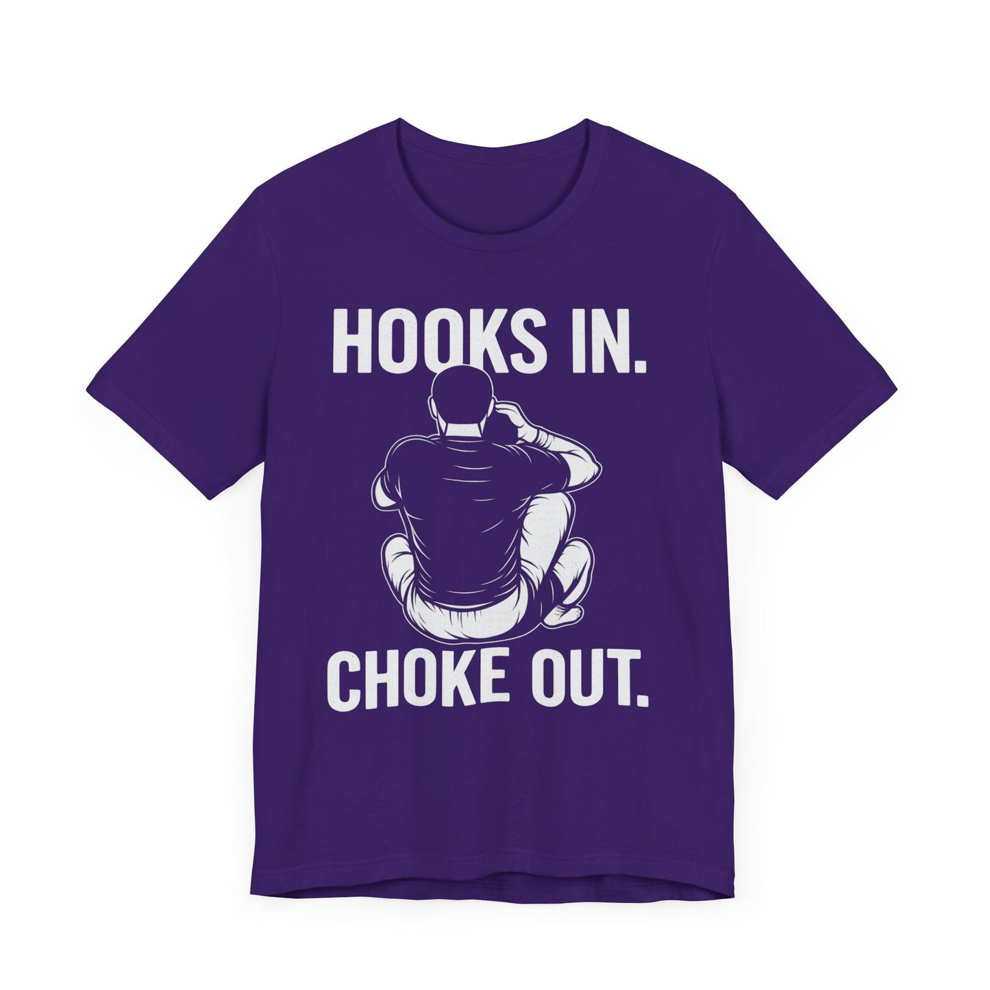 Unisex Fitness Motivational Tee, BJJ Choke, RNC.