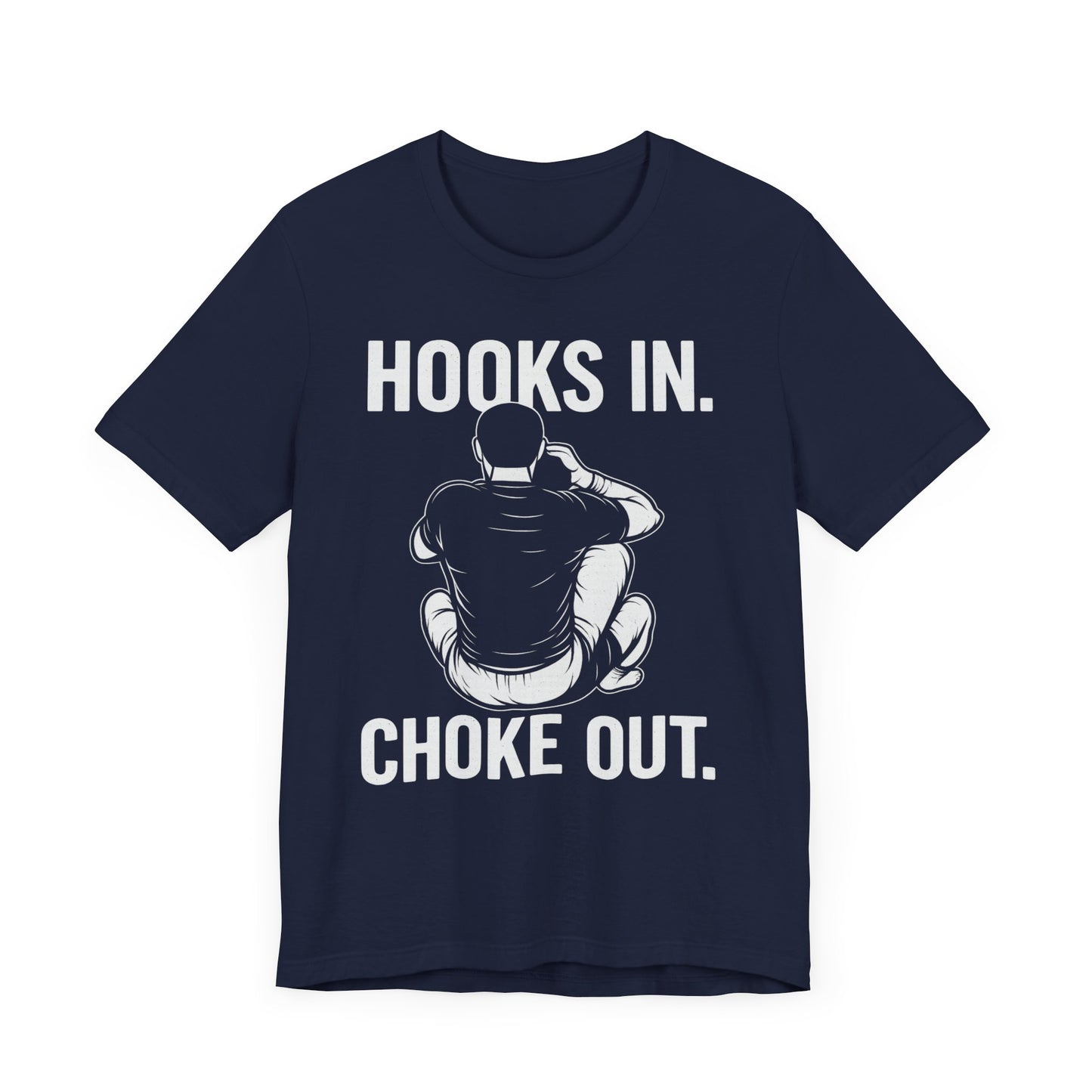 Unisex Fitness Motivational Tee, BJJ Choke, RNC.