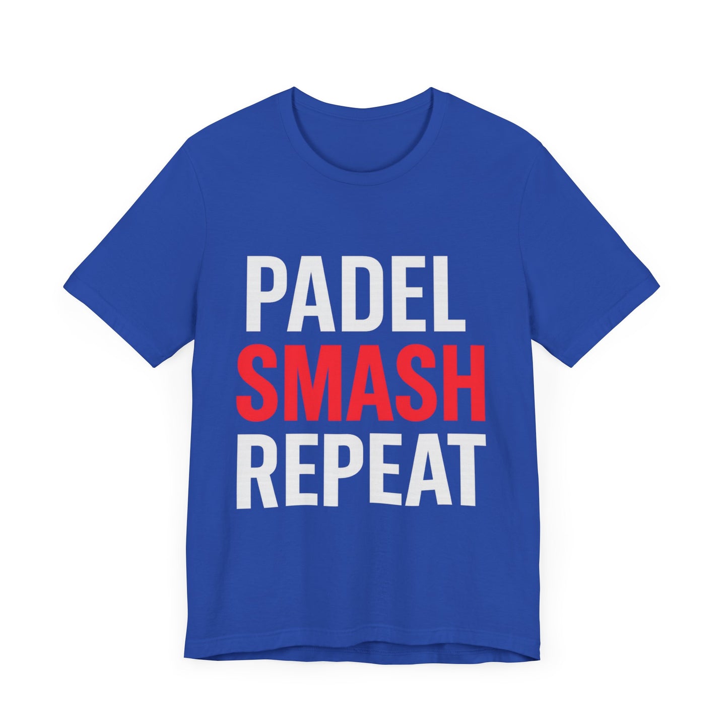 Padel Smash Repeat Tee - Casual Sportswear, Perfect Gift for Athletes, Birthday Apparel.