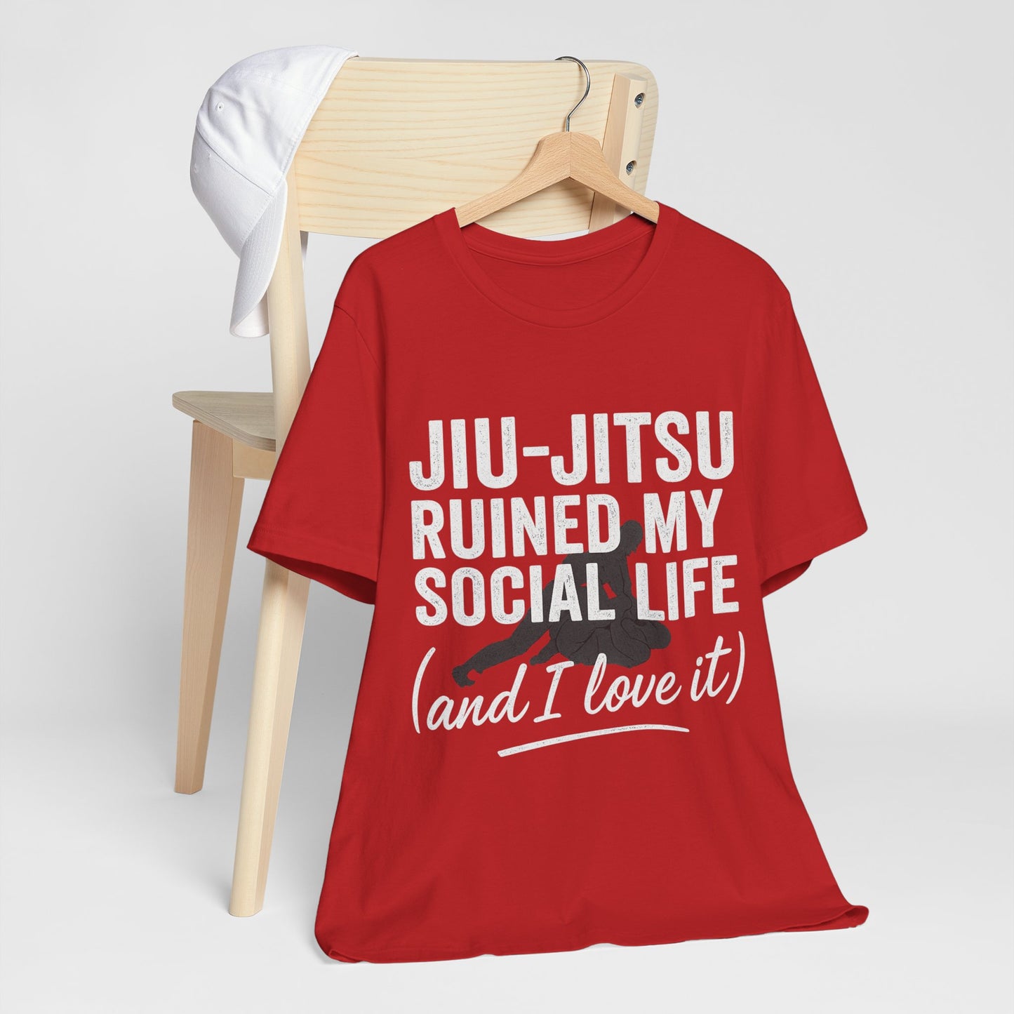 Jiu-Jitsu Ruined My Social Life Tee, BJJ Shirt.