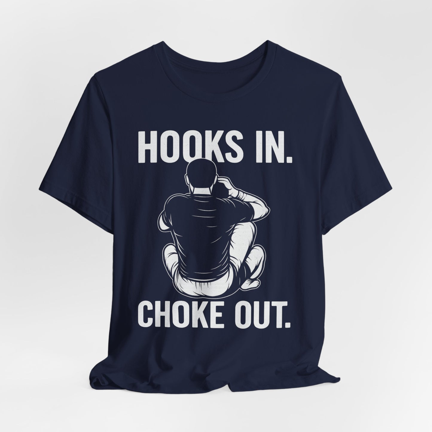 Unisex Fitness Motivational Tee, BJJ Choke, RNC.