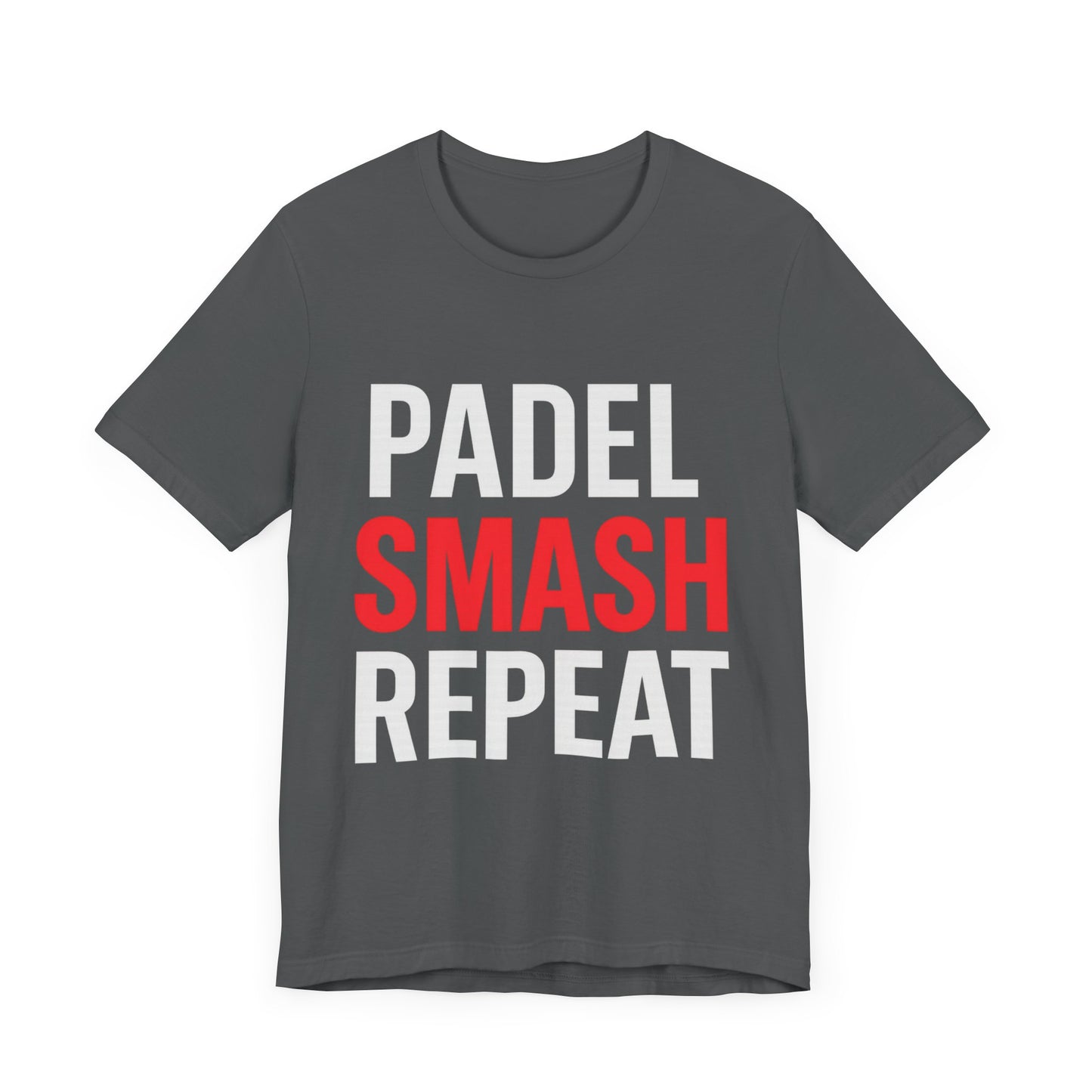 Padel Smash Repeat Tee - Casual Sportswear, Perfect Gift for Athletes, Birthday Apparel.