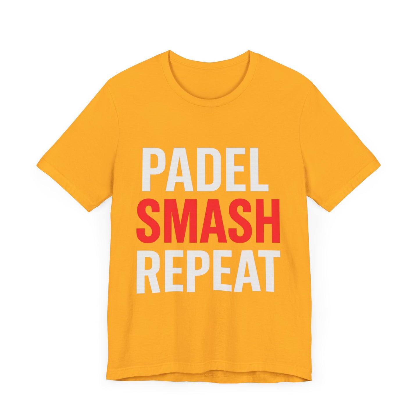 Padel Smash Repeat Tee - Casual Sportswear, Perfect Gift for Athletes, Birthday Apparel.
