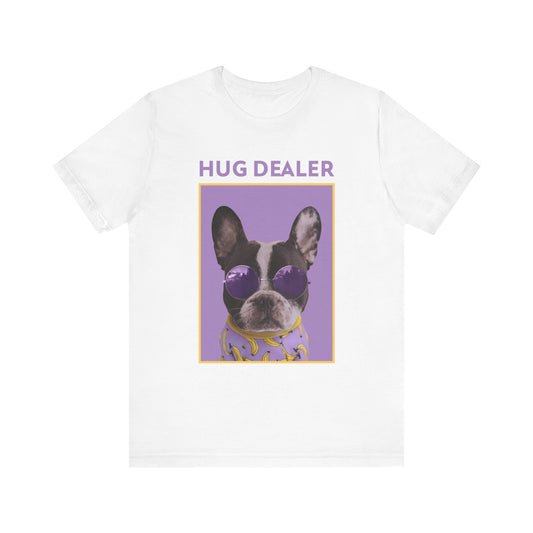Hug Dealer Tee - Cute Pet Lovers T-Shirt, Fun Gift for Dog Owners, Perfect for Birthdays, Animal Lovers, Everyday Wear